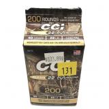 Carton of CCI Clean-22 cartridges, 200 Rds.