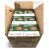 x6- Boxes of 9mm Luger 115-grain MC Remington