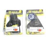 Lot: 2 Tagua Ruger SR9 Compact Black leather RH