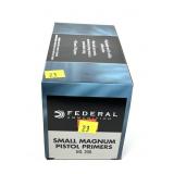 1,000 small magnum pistol primers No. 200 Federal-