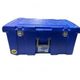Sterlite plastic container with wheels,