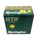 Box of 12 Ga. 2.75" No. 9 Remington STS Light