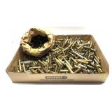 Lot: Large assortment of brass, includes 40 S&W,