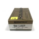 Box of 9mm Luger 115-grain FMC Magtech