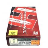 Box of .22-250 REM 50-grain V-max Hornady