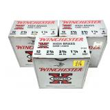 x3- Boxes of 12 Ga. 2.75" No. 4 Winchester high