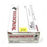 Box of .45 Auto 230-grain FMJ Winchester