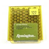 Box of .22LR. Remington cartridges, 100 Rds.