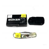 Lot: Boker Plus small folding knife in box and
