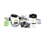 Lot: Assorted gun parts, hoslters, gun lock and