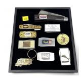 Lot: Vintage Advertising/ Novelty folding k