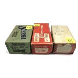 Lot: .38 Cal. Bullets - 3 boxes full and partial