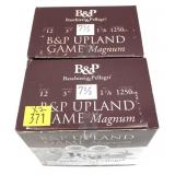 x2- Boxes of 12 Ga. 3" No. 7.5 B & P Upland game