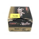 Box of 9mm Luger 124-grain SFHP PMC Starfire