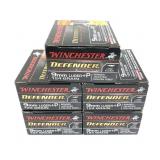 x5- Boxes of 9mm Luger +P 124-grain JHP Winchester