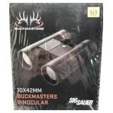 SIG Sauer Buckmasters 10x42mm binoculars, new in