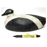 Vintage Wooden carved duck decoy