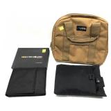 Lot: 2-Pistol cases and Sneaky Pete Holster in box