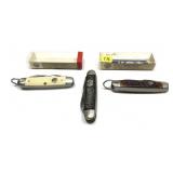 Lot, 3 assorted vintage Boy Scout folding knives