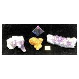 Lot: Collection of Natural Geode Amethysts and