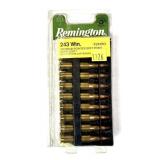 Box of .243 WIN. 100-grain pointed soft point