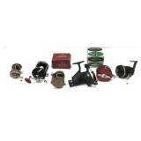 Lot: 6 assorted vintage reels, includes: