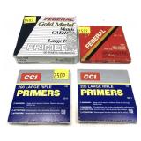 Lot: CCI Large Rifle and Federal Magnum Rifle