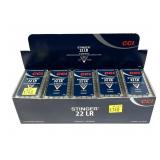x10-Boxes of .22 LR. CCI Stinger HP cartridges