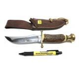 Case XX Kodiak stag handle hunting knife with