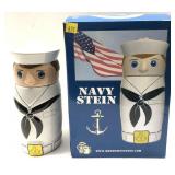 Webco First Edition Shultz & Dooley Navy Stein,
