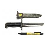 U.S. bayonet marked UFH 1943 with scabbard