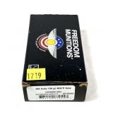 Box of .380 Auto 100-grain RNFP Freedom