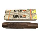 Lot: 2- SILE Remington model 1100 Wooden Trap