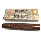 Lot: 2- SILE Remington model 1100 Wooden Trap