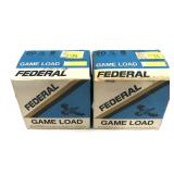 Lot: 2- Federal 20 ga. 8 shot Game Loads, 50 rds.