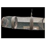 Vintage Galvanized Wire Bait Trap,