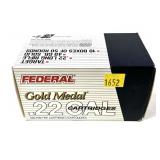 Brick of .22 LR Federal Gold Medal Target