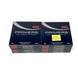 750 Small Pistol Primers CCI No, 500- 750