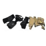 Lot: Double Shoulder Holster, 2- Waist Band