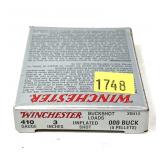 Box of .410 Ga. 3" 000 Buck shot loads