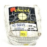 Box of .40 S & W 190-grain Excel