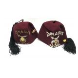 Lot: 2- Shriners Fez Hats