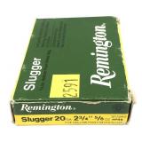 Remington 20 Ga. 2 3/4" slugs, 5 rounds