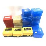 Lot: plastic Cartridge cases