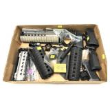 Lot: Assorted AR Parts includes grips, quad