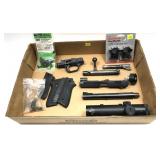 Lot: Assorted Gun Parts, includes bolt, Ruger