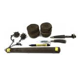 Lot: Medieval Type Tool, Stag Handle German