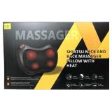Shiatsu Neck and Back Massager Pillow with heat