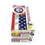 x2- Boxes of .40 S & W 180-grain FMJ Winchester