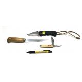 Lot, Marlin folding knife, Schrade Old Timer